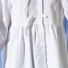 Hidden Button Top Button Shirt White wholesale shirt view 4 - Hicabistan Turkey factory