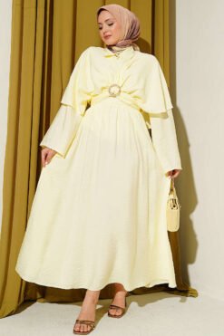 Triple Set with Gold Buckle Yellow