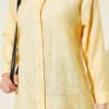 Embroidered Shirt Yellow all'ingrosso shirt view 4 - Hicabistan fabbrica Turchia