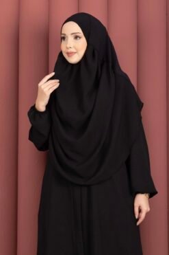 Alternatieve weergave van Modest Kids Prayer Dress Black