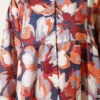 Mandarin Collar Ankle-Length Elastic Waist Floral Dress wholesale dress view 4 - Hicabistan Turkey factory