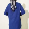 Double-Breasted Pocket Hidden Button Shirt all'ingrosso shirt view 3 - Hicabistan fabbrica Turchia