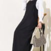 Thin Strap Dress Black