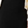 Slim Belted Pencil Skirt Black all'ingrosso skirt view 4 - Hicabistan fabbrica Turchia