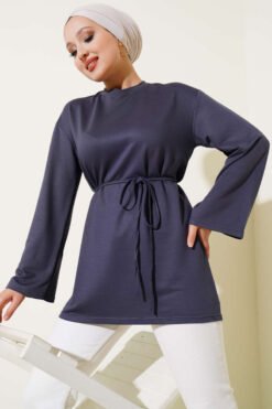 Spanish Sleeve Lace-Up Tunic