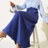 Striped Shirt Dress wholesale dress - Hicabistan Turkey factory