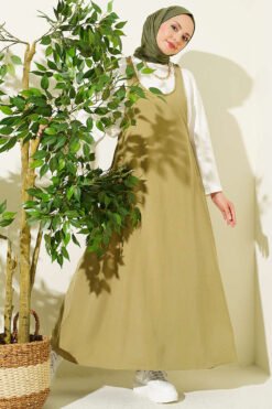 Thick Strap Tencel Dress