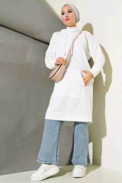 Alternative Ansicht von Pocket Tunic White