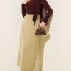 Closed Split Pencil Skirt en gros skirt view 2 - Hicabistan usine Turquie