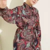 Mixed Pattern Tie Waist Shirt Assortment 15