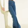 Belted Palazzo Denim Pants