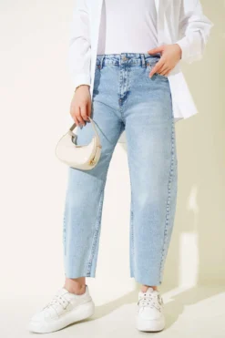 Alternative view of Baggy Fit Denim Pants