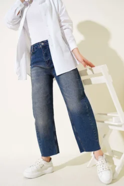 Alternative view of Baggy Fit Denim Pants