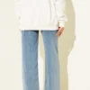 Belted Wide Leg Denim Pants all'ingrosso pants view 3 - Hicabistan fabbrica Turchia