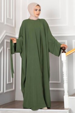 Leyli Modest Abaya Set Khaki