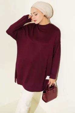Basic Tunic Plum