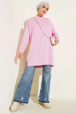 Alternatieve weergave van Basic Tunic Pink