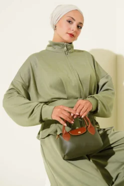 Alternative view of Loyşa Belted Two-Piece Set
