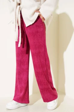 Alternative view of Palazzo Pants Burgundy