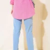 Mom Friend Straight Leg Jeans Großhandel pants view 3 - Hicabistan Türkei Fabrik