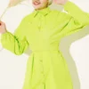 Cross-Front Tied Shirt groothandel shirt - Hicabistan Turkije fabriek