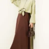 Front Brit Buttoned Tied Short Shirt all'ingrosso shirt view 2 - Hicabistan fabbrica Turchia