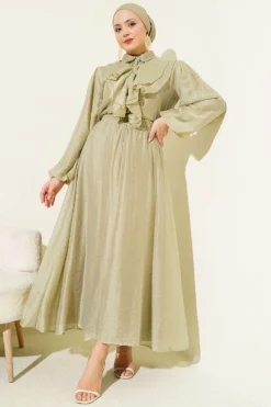 Alternative view of Ruffled Front Blouse and Skirt Set