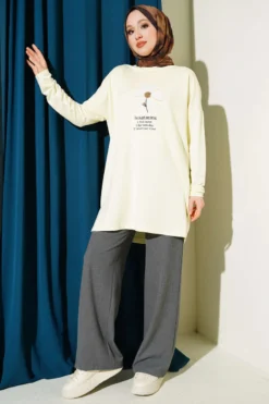 Alternative view of Daisy Patch Tunic Yellow