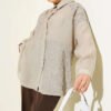 Embroidered Detail Shirt Stone