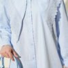 Shoulder Lace Sailor Collar Shirt groothandel shirt view 4 - Hicabistan Turkije fabriek
