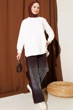 Alternative view of Oval Stitch Loysha Tunic Ecru