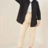Oversize Shirt Black بالجملة shirt view 2 - Hicabistan مصنع تركيا