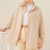 Oversize Shirt all'ingrosso shirt view 2 - Hicabistan fabbrica Turchia