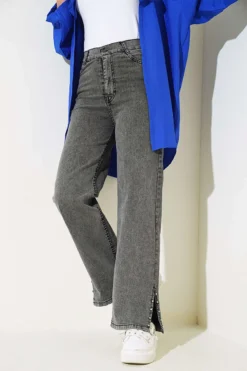 Alternative view of Jeans with Side Stone Detail