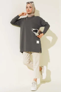 Alternative Ansicht von Oversized Patch Tunic