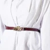Oversized Short Shirt with Loose Sleeves White Großhandel shirt view 4 - Hicabistan Türkei Fabrik
