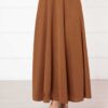 Scuba Mevlana Modest Skirt Großhandel skirt view 2 - Hicabistan Türkei Fabrik