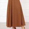 Scuba Mevlana Modest Skirt Großhandel skirt view 3 - Hicabistan Türkei Fabrik