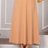 Scuba Krep Mevlana Modest Skirt Mink al por mayor skirt view 2 - Hicabistan fábrica Turquía
