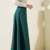 Beaded Skirt Green بالجملة skirt view 3 - Hicabistan مصنع تركيا