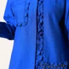 Embellished Ruffle Shirt Großhandel shirt view 4 - Hicabistan Türkei Fabrik