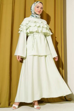 Alternative Ansicht von Ruffled Collar Skirt Set