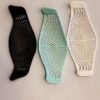 Hijab Taj colours — Black, Green and Beige lattice mesh bonnet Großhandel