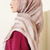 120 cm Flower Detailed Soft Scarf - Imagen 3