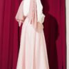 Belted Flared Skirt Pink - الصورة 3