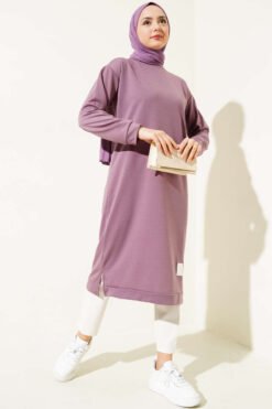 منظر بديل لـ Long Tunic with Emblem Detail