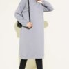 Emblem Long Basic Tunic Grey