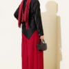 Asymmetrical Satin Tunic Black - immagine 3