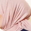 Aya Series Thin Cotton Scarf Powder Pink - immagine 4