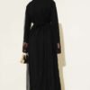 Mirror Stone Abaya Black – Image 3